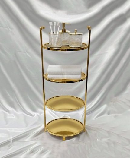 استند کِرْو تمام استیل چهار طبقه